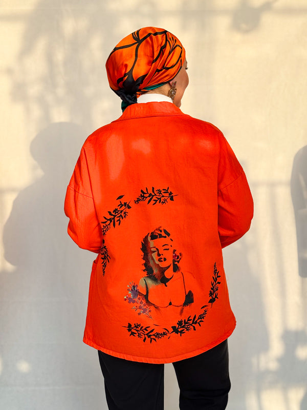 Icon in Bloom Handmade Jacket
