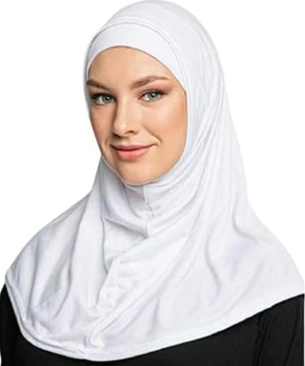 حجاب قطني مكون من قطعتين