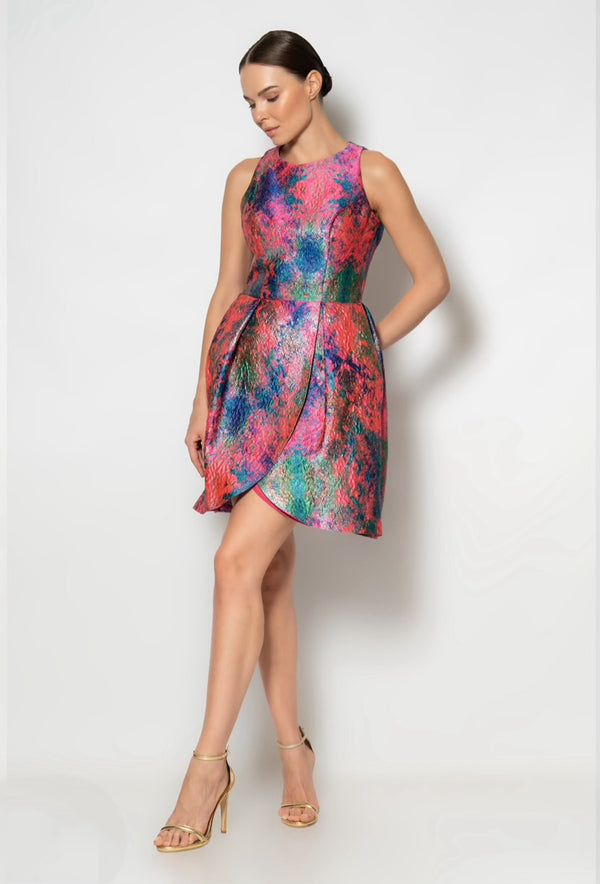 Sleeveless Tulip Skirt Party Dress