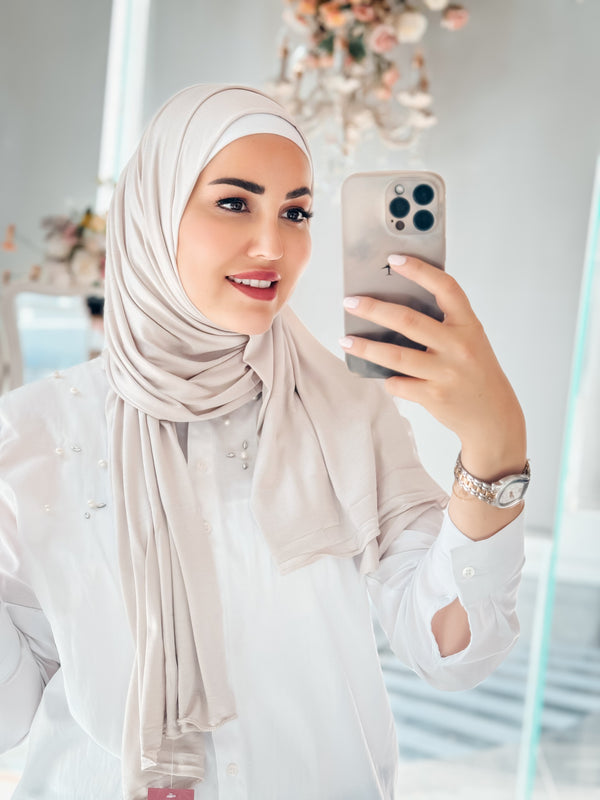 Cotton Kuwaiti hijab