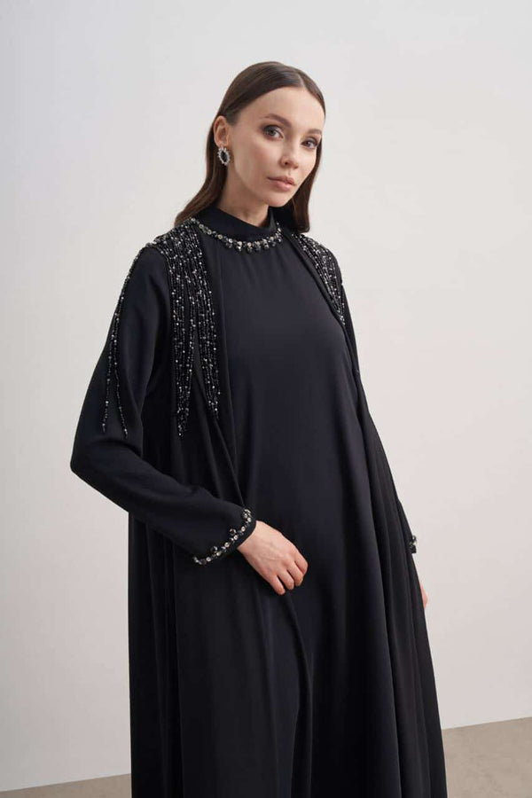 Flowing Layered Occasion Dress
