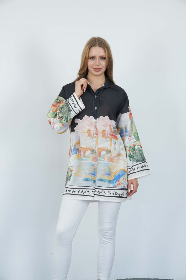Artistic Printed Shirt