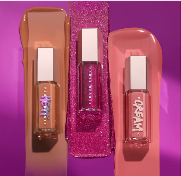 مجموعة Glossy Posse Volume 5.0 – ثلاثية ملمع الشفاه من FENTY BEAUTY