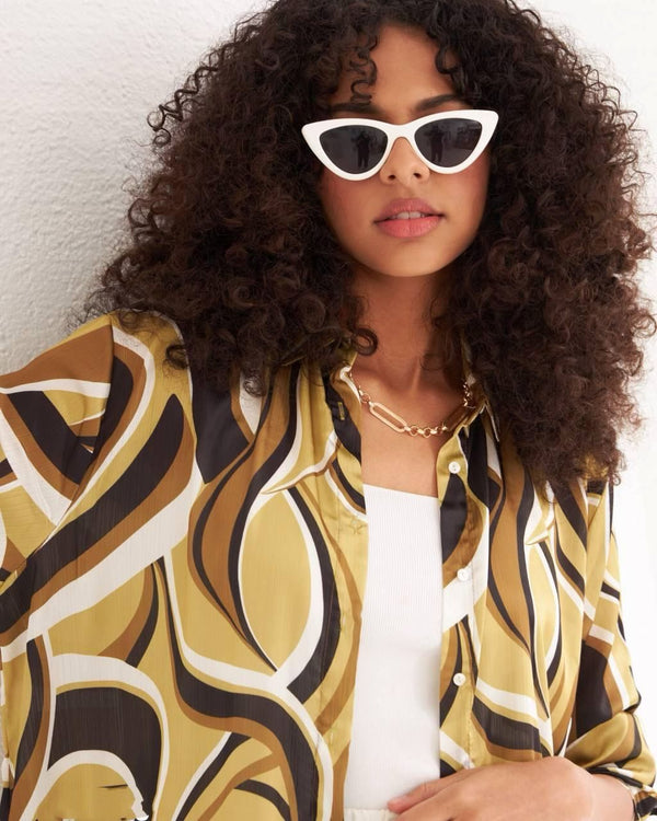 wavy printed shirt