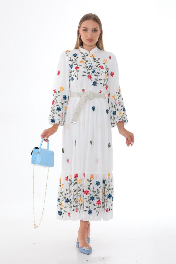 Floral designed dress