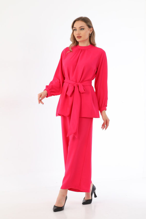 wide plain 2 pcs takim