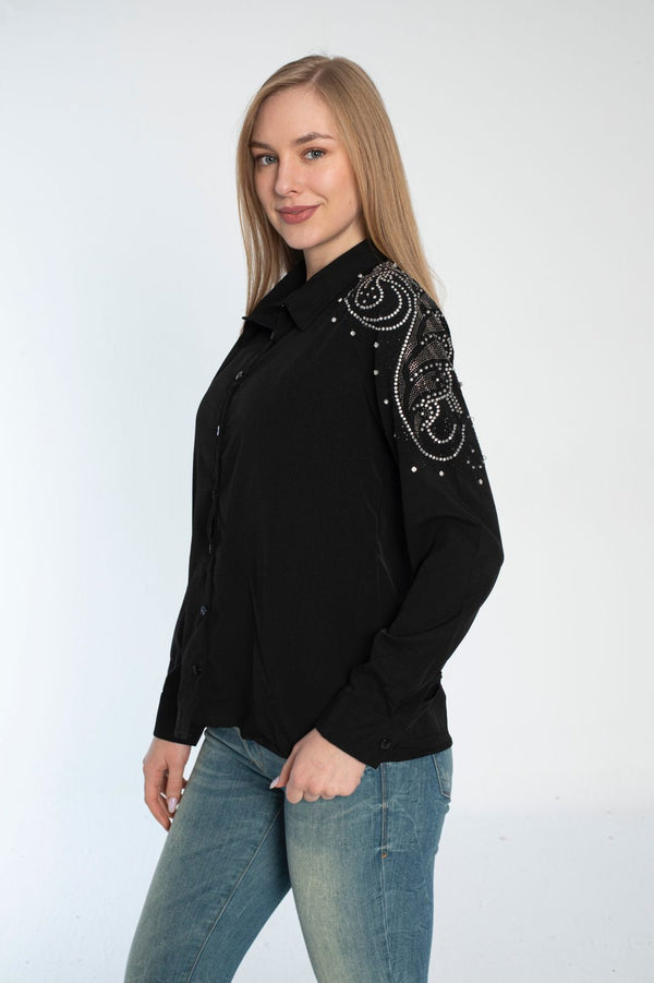stone shoulder shirt