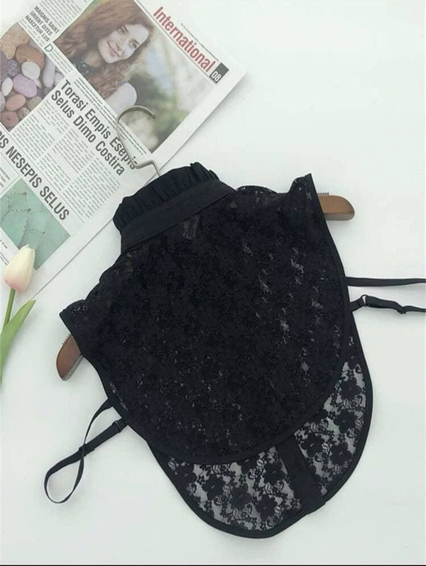 Lace dickey collar